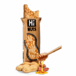 HiNUtS Erdnuss‑Riegel (50 g) – proteinreicher Snack mit Honig & Meersalz