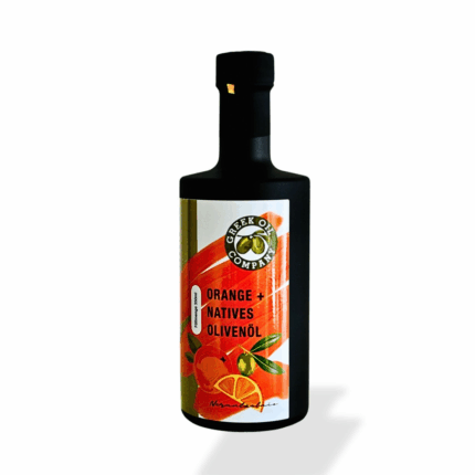 Greek Oil Orangen-Olivenöl (350 ml) – Fruchtig & frisch gepresst mit echten Orangen
