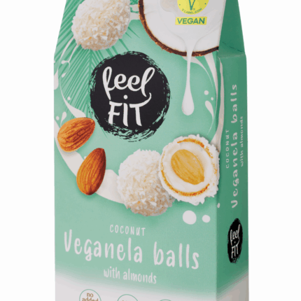 Feel FIT Coconut VEGANELA Balls – 6er-Pack (63 g)
