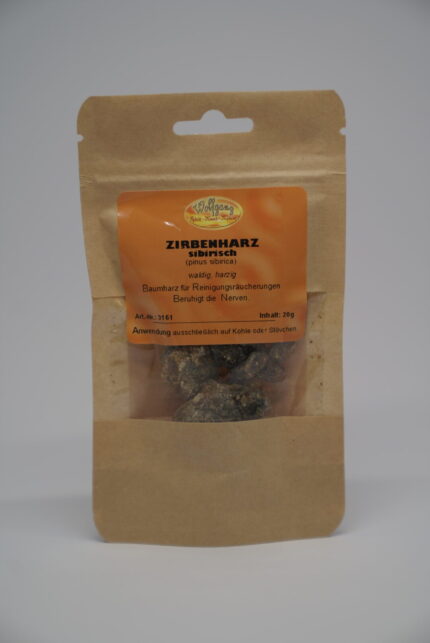 Zirbenharz (sibirisch) – naturreines Räucherharz